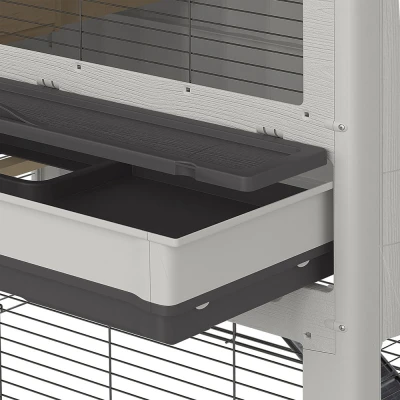 Клетка Ferplast GRAND LODGE 120 PLUS для кроликов пластиковая