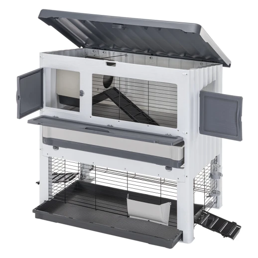 Клетка Ferplast GRAND LODGE 120 PLUS для кроликов пластиковая