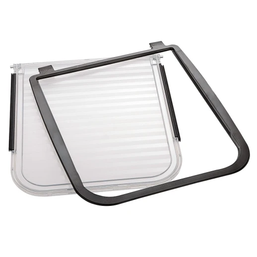 Рамка с окошком для дверей Ferplast SWING 15 коричневая