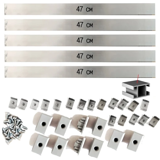 Комплект крепежных планок х6 - 5 шт по 60 Вт