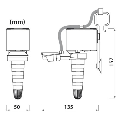 Помпа течения погружная для аквариума Newa Maxi power head MP1200