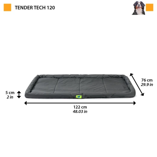 Лежак Ferplast TENDER TECH 120 черный