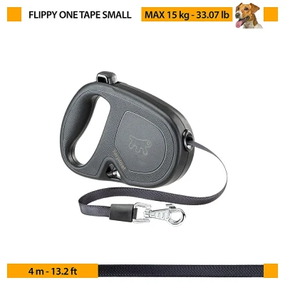 Рулетка Ferplast FLIPPYONE S красная лента 4м 15кг