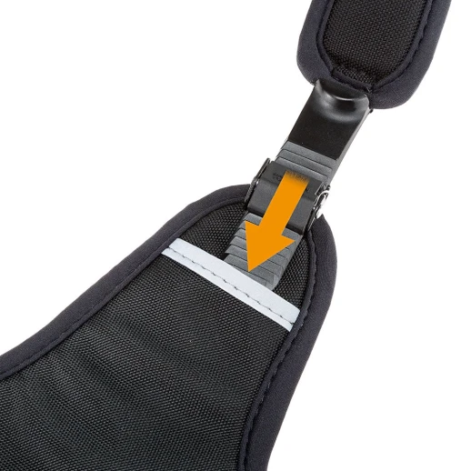 Шлейка Ferplast ERGOTREKKING XL эргономичная с микро регулировкой чёрная