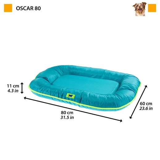 Подушка Ferplast OSCAR 80 голубая непромокаемая нейлон