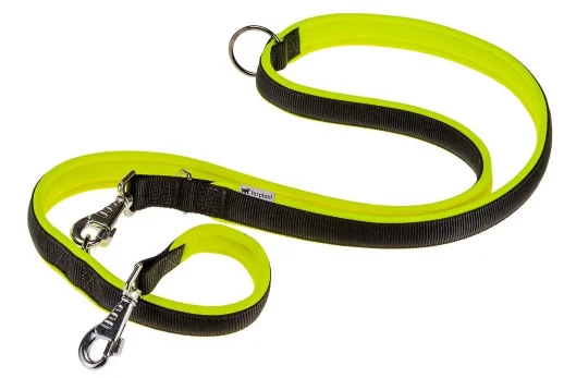 Поводок-перестёжка Ferplast ERGOFLUO GA15/200 с мягкой подкладкой розовый