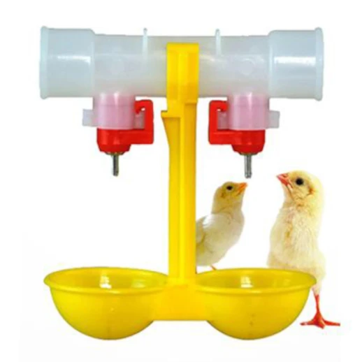 Поилка двойная LSTL с каплеуловителями для круглой трубы 25 мм