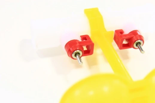 Поилка двойная с каплеуловителями для круглой трубы 25 мм