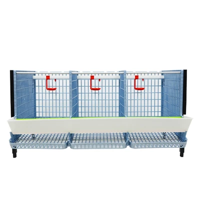 Клетка для куропаток Cimuka Comfortplast 3 секции 3 яруса пластиковая