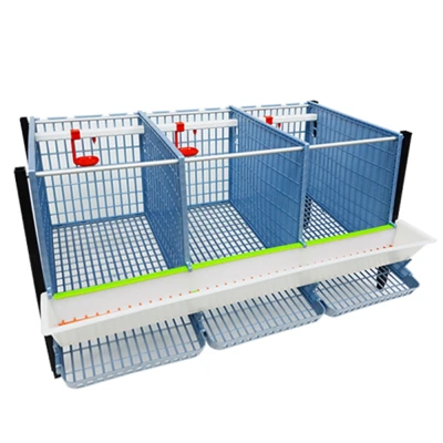 Клетка для куропаток Cimuka Comfortplast 3 секции 3 яруса пластиковая