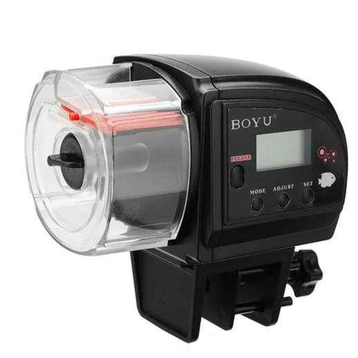 Автокормушка для рыб в аквариум Boyu ZW-66 с ЖК дисплеем и таймером