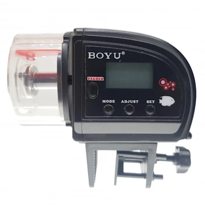 Автокормушка для рыб в аквариум Boyu ZW-66 с ЖК дисплеем и таймером