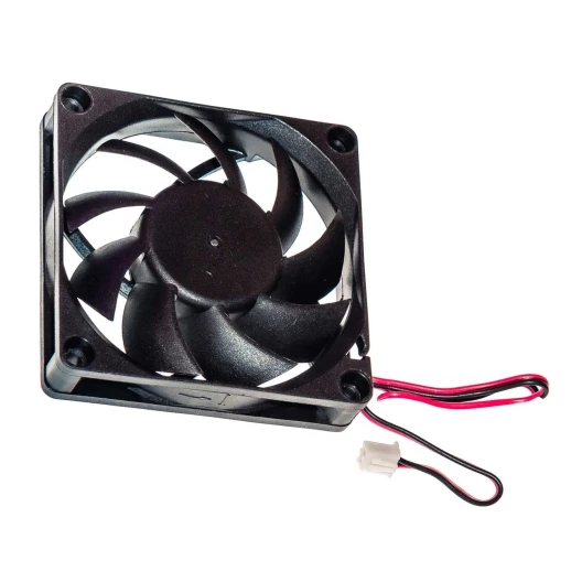 Осевой вентилятор корпусной 70х70х10мм 12Вольт