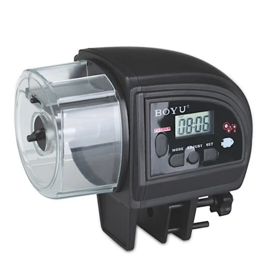 Автокормушка для рыб в аквариум Boyu ZW-82 с ЖК дисплеем и таймером