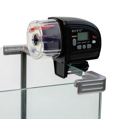 Автокормушка для рыб в аквариум Boyu ZW-82 с ЖК дисплеем и таймером