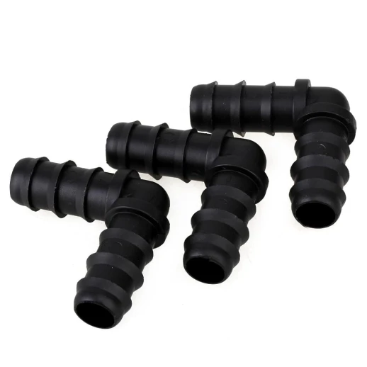 Уголок для капельных трубок и садовых шлангов на 16мм