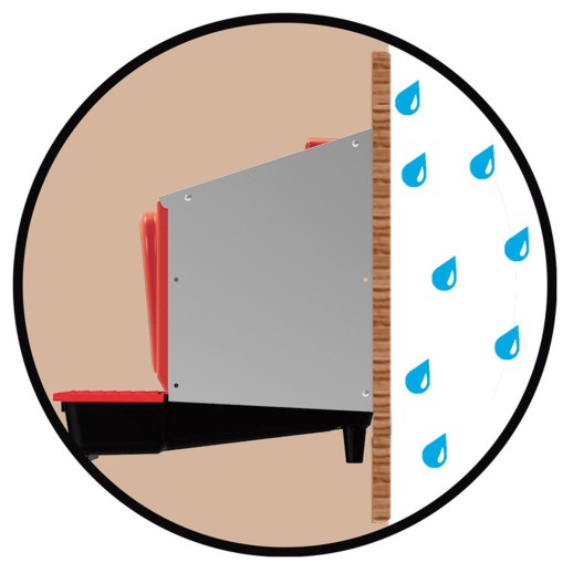 Гнездо для кур несушек Platinum, 3 секции, с яйцесборником, NEW