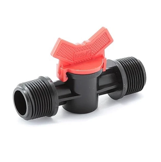 Кран проходной с наружной резьбой 1/2"