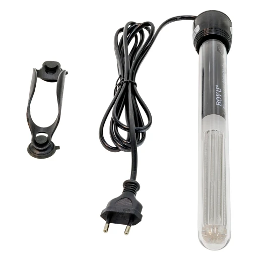 Нагреватель для аквариума Boyu DR-9100 с терморегулятором, LED индикатором и дисплеем, 100 Вт на 90-130 л