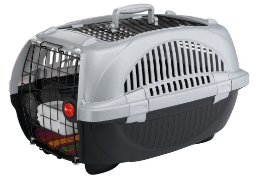 Переноска Ferplast ATLAS DELUXE OPEN 20 с ковриком и поилкой для кошек и собак