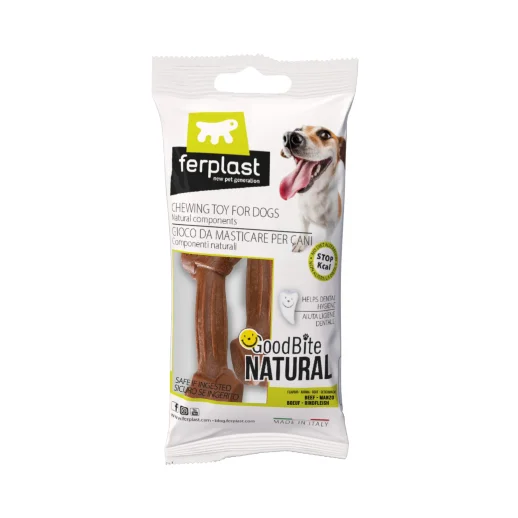 Игрушка-кость для собак Ferplast GoodBite XS BAG вкус говядины 15g x2 пластик