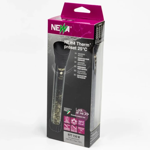 Нагреватель для воды аквариума Newa Therm Preset 25°С NTT150 220-240V 50Hz 150W 50-150 л