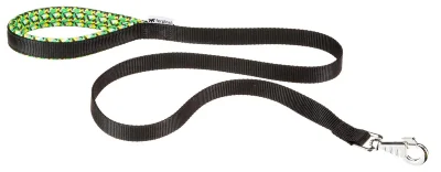 Поводок Ferplast DAYTONA FANTASY G20/120 с мягкой ручкой чёрный