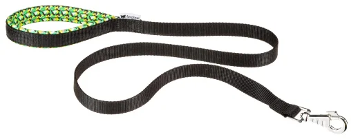 Поводок Ferplast DAYTONA FANTASY G20/120 с мягкой ручкой чёрный