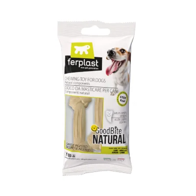 Игрушка-кость для собак Ferplast GoodBite XS BAG вкус баранины 15g x2 пластик
