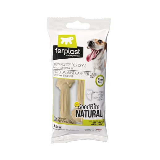 Игрушка-кость для собак Ferplast GoodBite XS BAG вкус баранины 15g x2 пластик