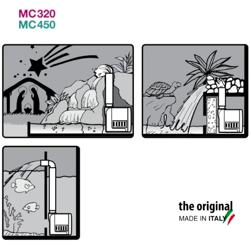 Помпа погружная для аквариума Newa Micro MC450 микронасос