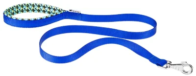 Поводок Ferplast DAYTONA FANTASY G20/120 с мягкой ручкой синий
