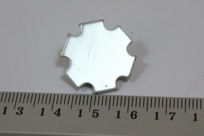 Фито светодиод 3 Вт 850 нм. (ИК спектр) на PCB "звезда"