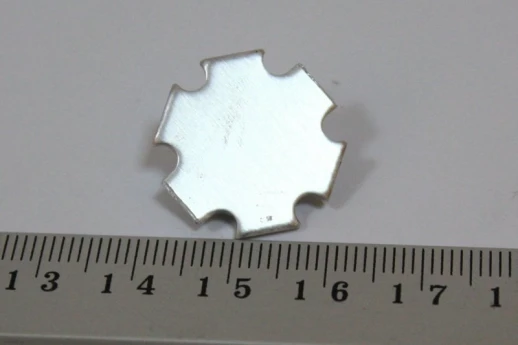 Фито светодиод 3 Вт 850 нм. (ИК спектр) на PCB "звезда"