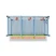 Клетка для перепелов Cimuka Comfortplast 3 секции 4 яруса 98x60x164 см пластиковая без яйцесборника