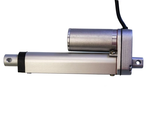 Актуатор (линейный привод) длина 50 мм, питание 12 вольт , нагрузка до 130 кг, скорость 7 мм/сек