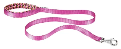 Поводок Ferplast DAYTONA FANTASY G20/120 с мягкой ручкой розовый