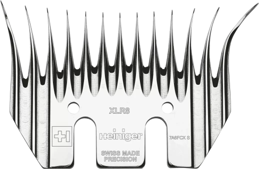 Нижний нож Heiniger XLR-8 для стрижки полугрубошерстных и полутонкорунных овец 98 мм