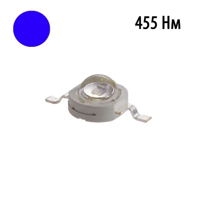Фито светодиод 3 Вт 455 нм. (синий)