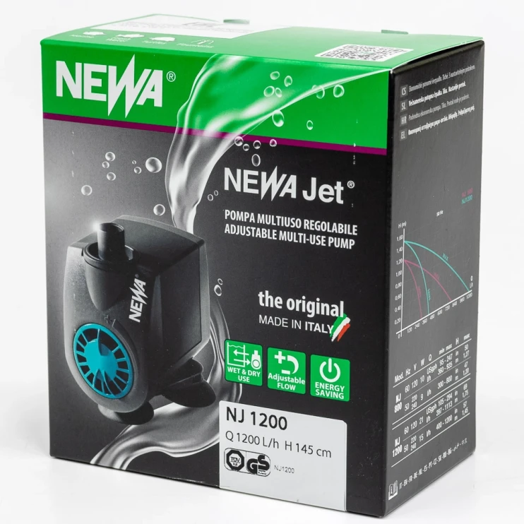 Помпа погружная для аквариума Newa Jet NJ1200 многоцелевая 1200 л/час