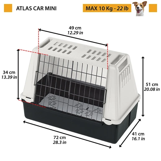Контейнер Ferplast ATLAS CAR MINI для перевозки в автомобиле