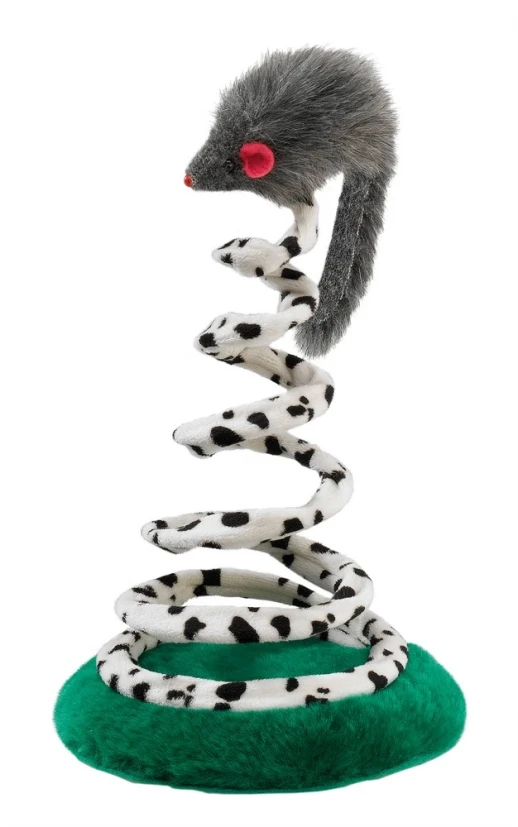 Мышь Ferplast PA 5032 на пружине большая для кошек