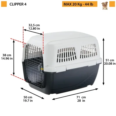 Переноска Ferplast CLIPPER 4 для животных пластик