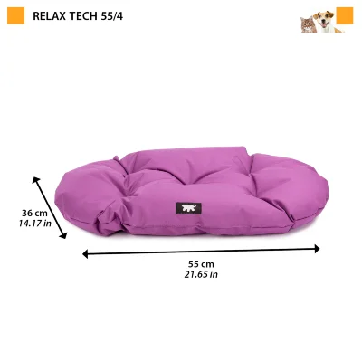 Подушка Ferplast RELAX 55/4 TECH из влагоотталкивающей ткани фиолетовая