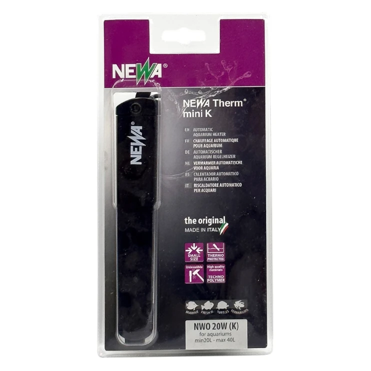 Нагреватель для воды аквариума Newa Therm Mini NWO-20K 230V 50Hz 20W автоматический до 30 л