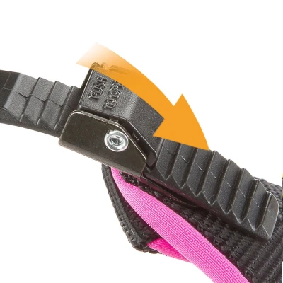 Шлейка Ferplast AGILA FLUO 7 нейлоновая с мягкой подкладкой фуксия