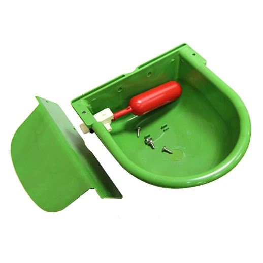 Поилка чашечная Corti автоматическая 3 литра пластик с боковым подводом 1/2