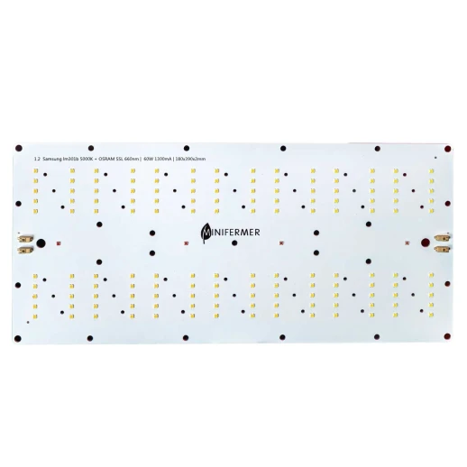 УЦЕНКА 1.2 Quantum board 180 х 390 Samsung lm301b 5000K + Osram 2.24 660nm