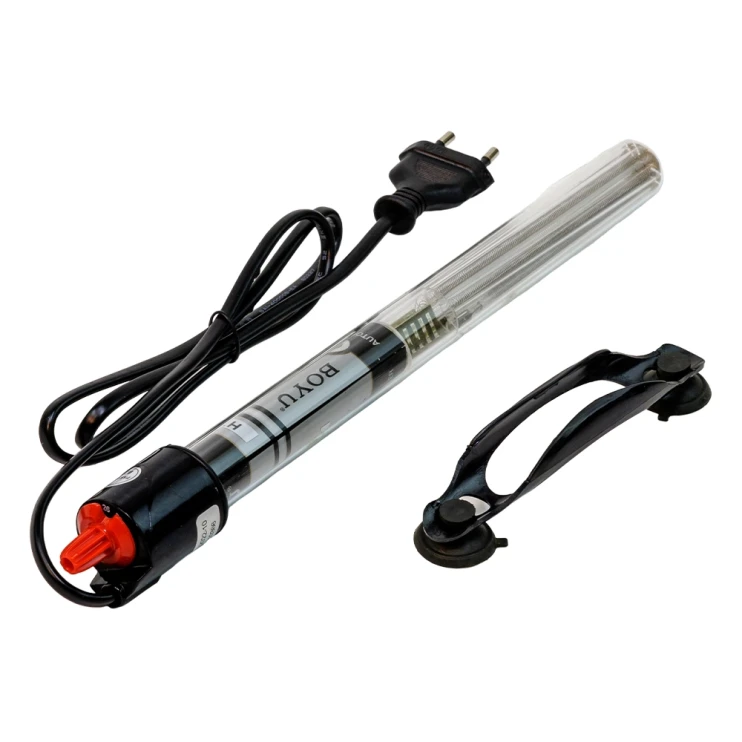 Нагреватель для аквариума Boyu HT-875 75 Вт, терморегулятор, стекло