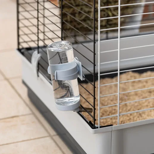 Клетка Ferplast KROLIK LARGE для кроликов и морских свинок серый поддон